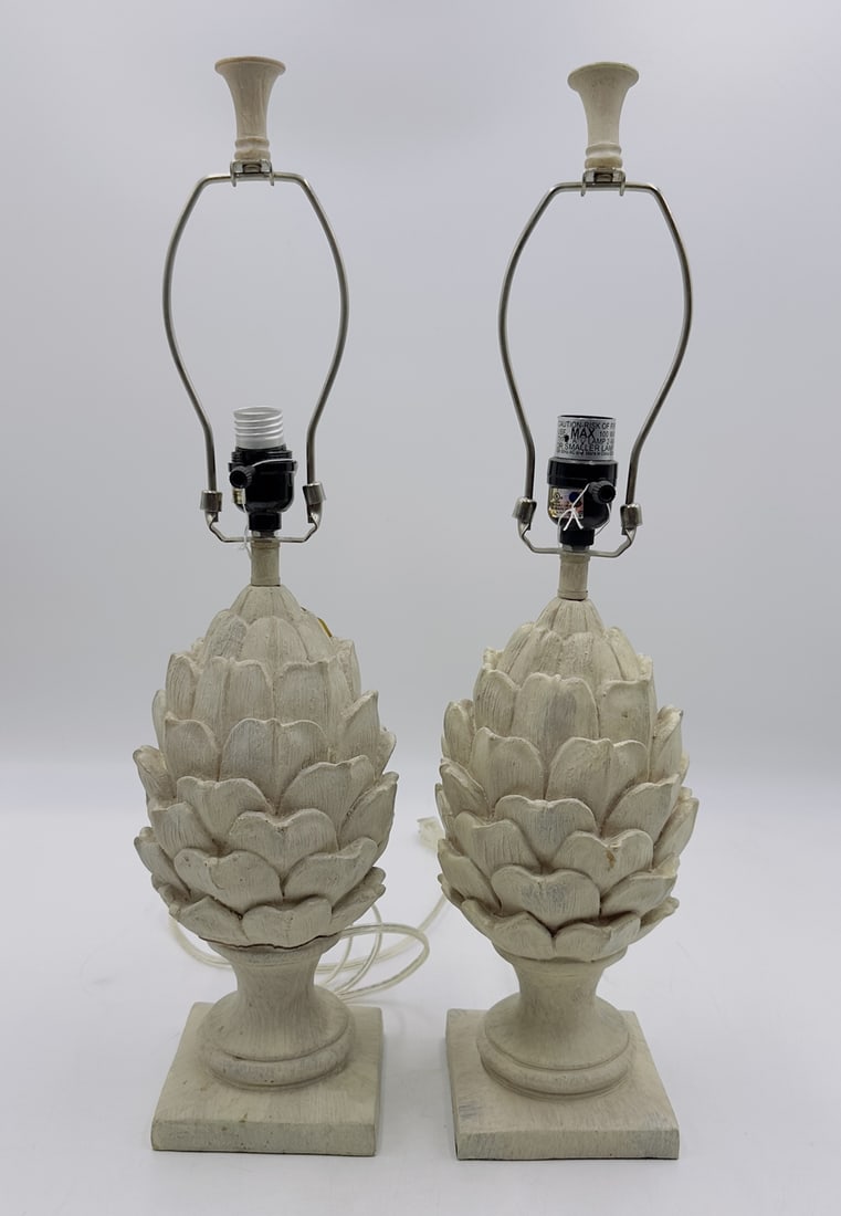 Pair of Modern Artichoke Lamps (1 of 10)