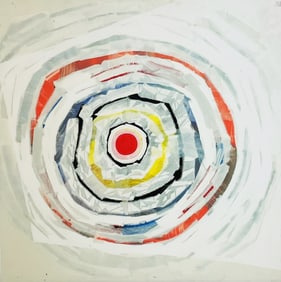 Print Titled -Sai Pictis Spiralis Blank- by Oliver Gal