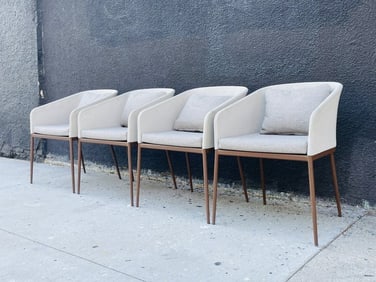 Set of Four Senso Dining Armchairs by Studio Expormim