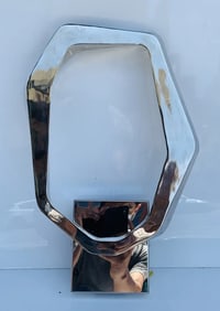 Post Modern Wall Sconce in Polished Chrome