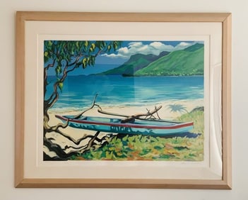 Limited Edition Serigraph by Maria Bertran, Hand Signed & Numbered