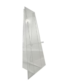 Mid Century Modern Lucite Easel in the Style of Charles Hollis Jones