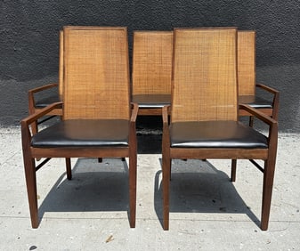 Set of Five Dining Chairs by Founders, Circa 1960s