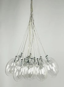 Modern Glass Chandelier