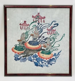 Thanka Style Tibetan Painting