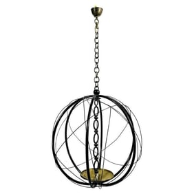 Bronze Chandelier by Christine Rouviere from the Sylvester Stallone Home