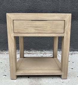 Modern Nightstand With a Drawer by Restoration Hardware