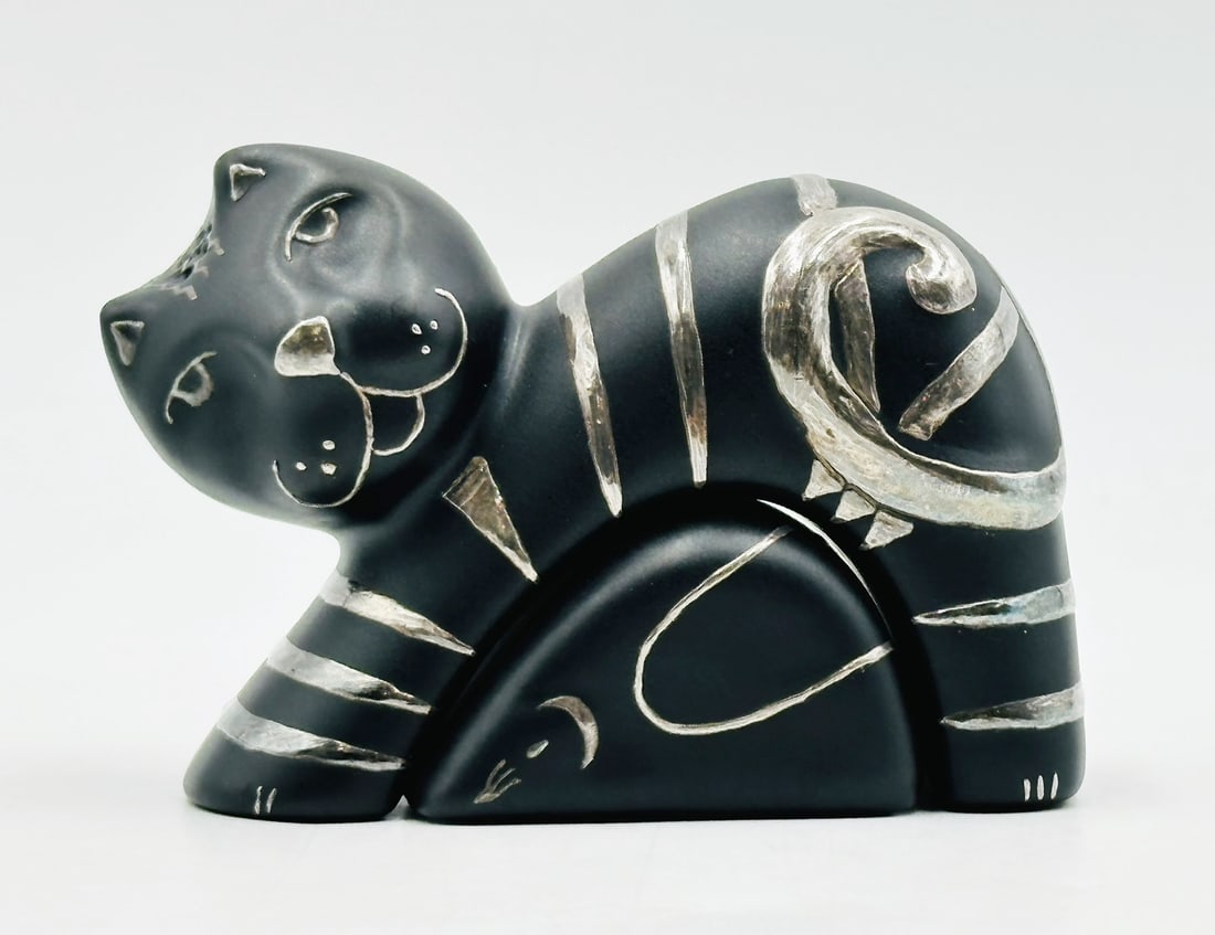 Porcelain & Silver Table Sculptures  By Emilia Castillo, Mexico 1980s (1 of 16)