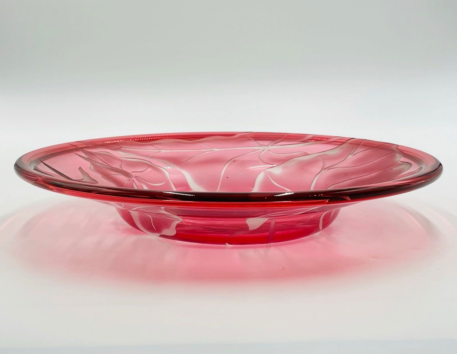 Studio Glass Bowl by Correia Art Glass, Limited Edition 27/200, Signed & Dated (1 of 12)