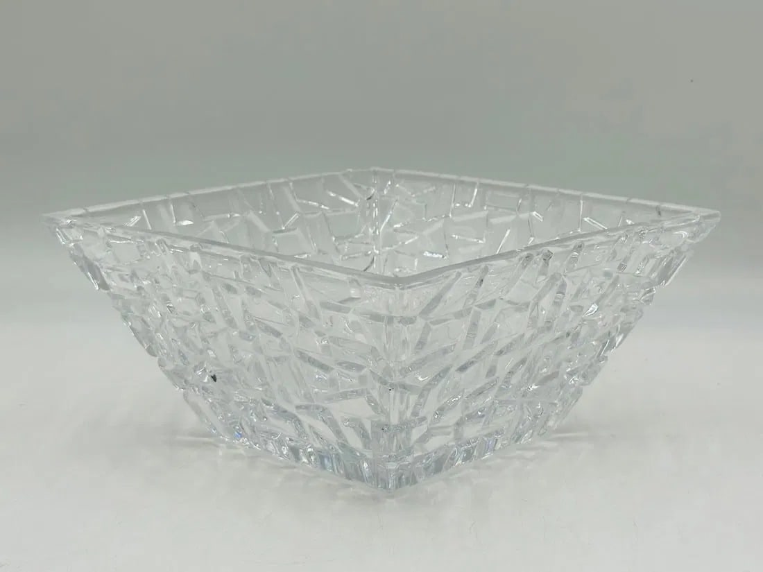 Vintage Crystal Bowl by Tiffany & Co, Labeled. (1 of 11)
