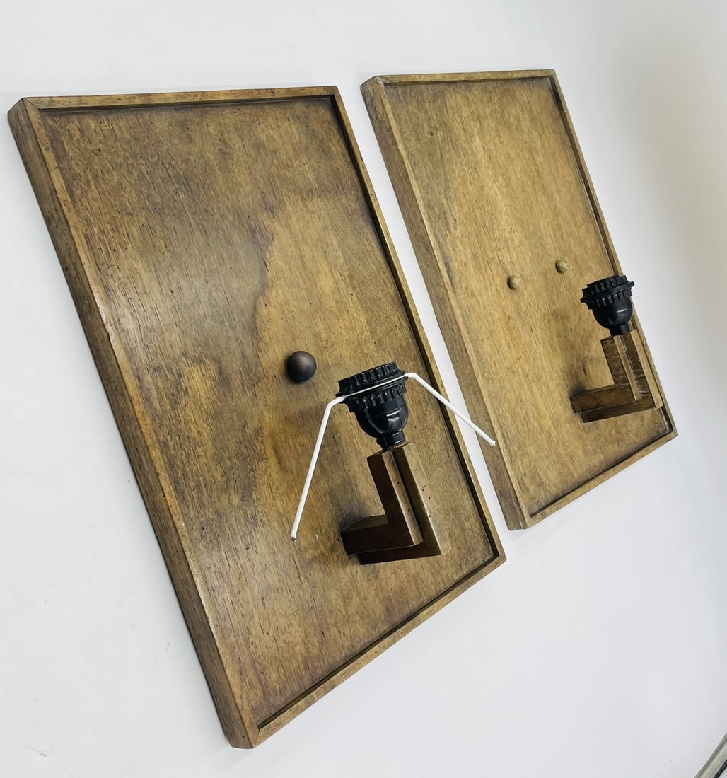 Pair "Redford" Wall Sconces by Paul Ferrante (1 of 9)