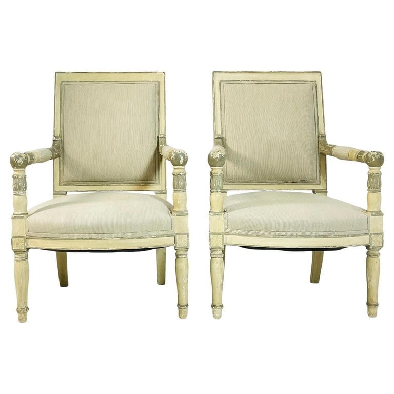 A matched pair of Dennis & Leen armchairs (1 of 18)