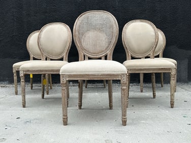 Set of Six Dining Chairs by Restoration Hardware