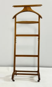 Vintage Gentleman's Valet Stand in the Style of Ico Parisi, Made in Italy