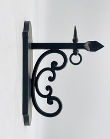 Wrought Iron Wall Hook by Steven Handelman Studios, USA 2000'S