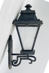 Steel & Glass Wall Sconce by Steven Handelman Studios