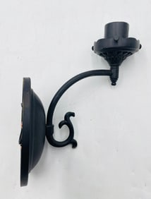 Brass Wall Sconce with a Black Finish by Steve Handelman Studios, USA 2024