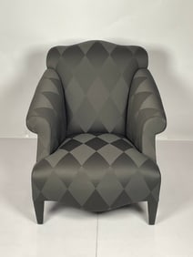 A Glamorous -Luciano- Chair by Donghia