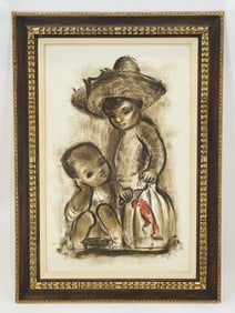 Vintage Painting by Dietrich Grunewald (US 1916-2003)