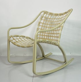 Vintage Rocking Chair Made in the USA by Brown Jordan, USA 1960's