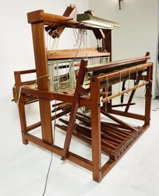Burnham 10 Treadle, 10 harness, Jack Floor Loom.