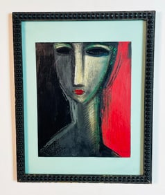 Stunning Portrait Painting, Signed