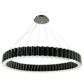 "CAROUSEL XL" Chandelier in Polished Gunmetal Finish by Lee Broom