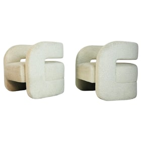 Pair of 'Kirby' Chairs by Mitchell Gold + Bob Williams