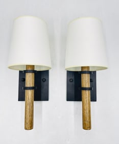Stunning Pair of Wall Sconces by Paul Ferrante, Los Angeles