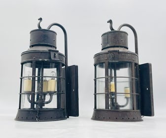 Pair of "Hampton" Wall Sconces by Paul Ferrante