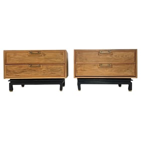 Pair of Vintage Nightstands by American of Martinsville, USA 1960's