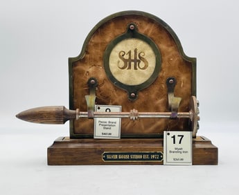 Animal Branding Tool and Presentation Stand by Steven Handelman Studios