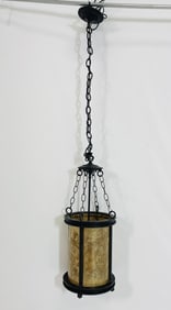 Pendant Light With Mica Shade by Steven Handelman Studios, USA 2020