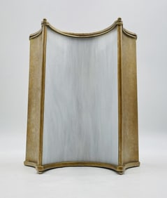 Gilded Metal & Glass Wall Sconce by Steven Handelman Studios, USA 2000s