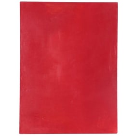 Mexican Modernist Masterwork – Elena Osterwalder “Rojo #6”, Signed 2003