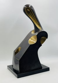 Victor Salmones Bronze Sculpture – Artist Proof, Signed P/A, Mexican Modernist Master