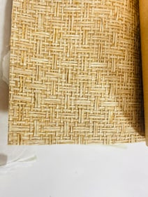 Set of 6 Rolls of Raffia Wall Covering by Gregorius Pineo for Kneedler-Fauchere, PW-4