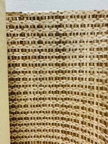 Set of 4 Rolls of Raffia Wall Covering by Gregorius Pineo for Kneedler-Fauchere, PW-28