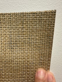 Set of 4 Rolls of Raffia Wall Covering by Gregorius Pineo for Kneedler-Fauchere, PB-136