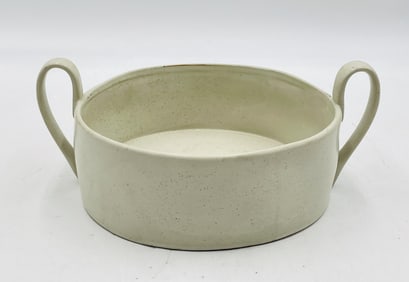 "Flow" Porcelain Casserole With Dual Handles by Ferm Living.