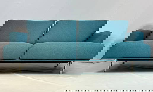 'Nest' Sofa by Piero Lissoni for Cassina: "Nest sofa designed by Piero Lissoni and manufactured by Cassina. The sofa has beautiful lines, can easily accommodate 3 people and yet is compact enough for a bachelor/bachelorette apartment. 