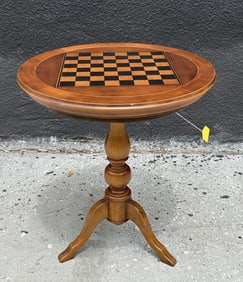 Vintage Round Game Table