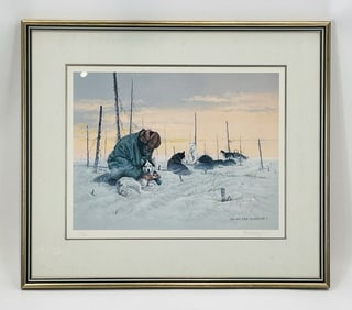 Jon Van Zyle -Alaska- Lithograph, Hand- Signed #257/500