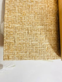 Set of 6 Rolls of Raffia Wall Covering by Gregorius Pineo for Kneedler-Fauchere, PW-4