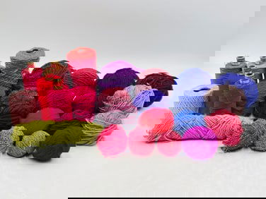 Large lot of Vintage Knitting Yarn