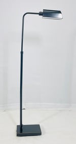 Adjustable Floor Lamp in Antique Brass Finish By Restoration Hardware