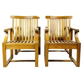 Set of Four Cabin Dining/Patio Chairs by Kipp Stewart for Summit Furniture