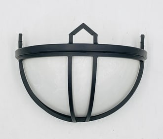 Wrought Iron & Glass wall Sconce by Steven Handelman Studios, USA 2006
