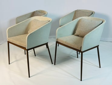 Set of Four Senso Outdoor Chairs by Studio Expormim.