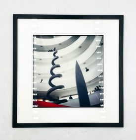 Interior Photograph of the Guggenheim Museum Signed, Jason Katims Private Collection